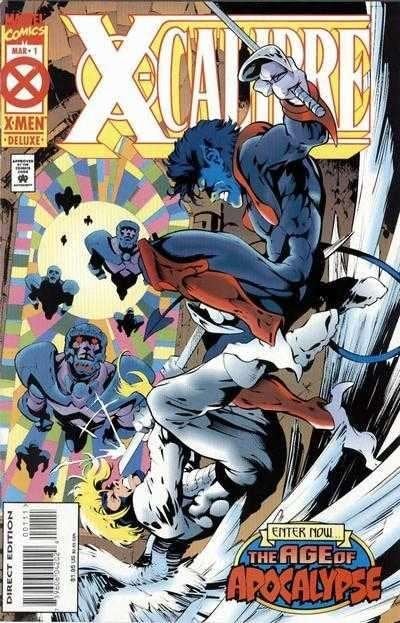 X-Calibre #1 (1995) Marvel Comics, Eén comic, Amerika, Marvel Comics, Verzenden