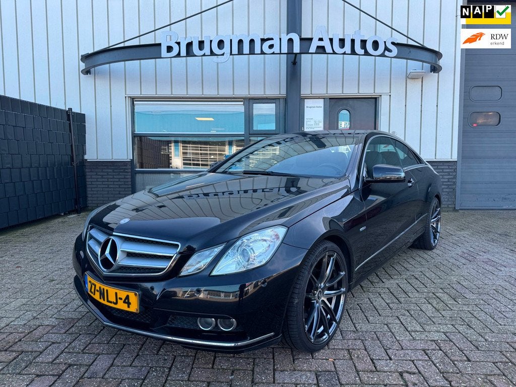 Mercedes-Benz E-klasse Coupé 200 CGI Avantgarde, Euro 5, Achterwielaandrijving, 4 cilinders, 4 stoelen