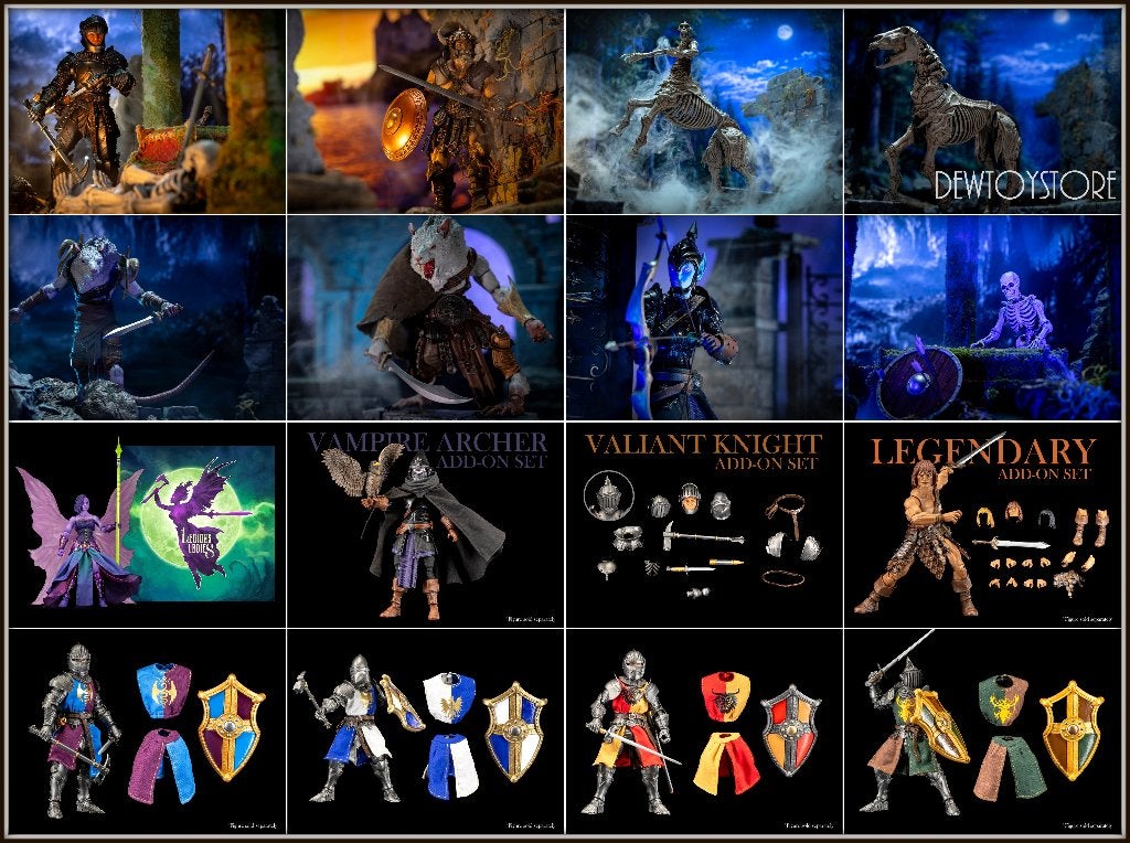 [Pre-order] Four Horsemen 4HM Action Figure - Mythic Legions, Verzenden, Nieuw