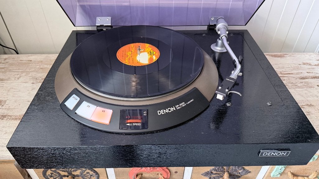 Denon DP-3000 Platenspeler, Overige merken, Gebruikt, Automatisch, Ophalen of Verzenden
