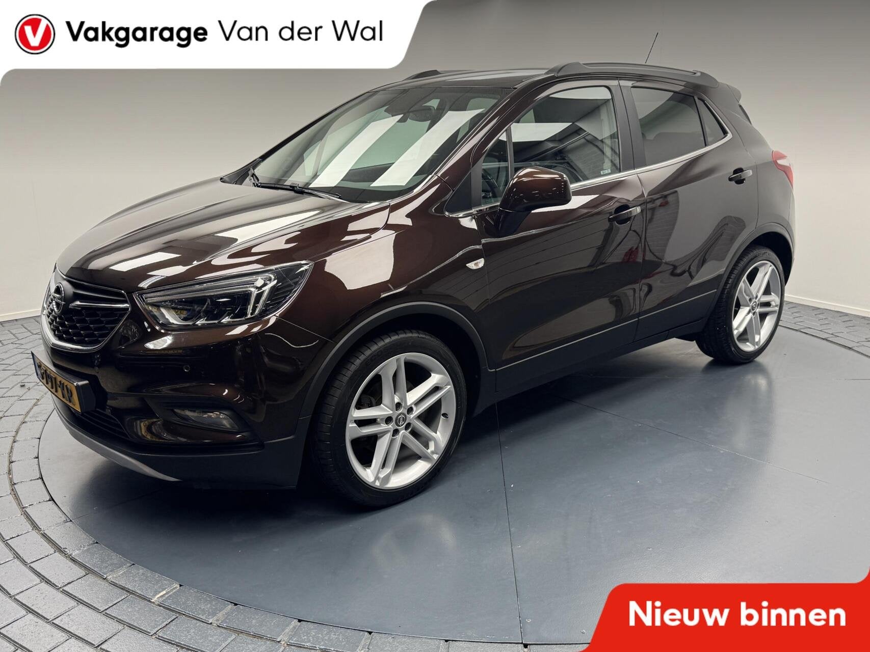 Opel Mokka X 1.4i Turbo Navigatie-Cr.contr-Clima-Carplay-Cam, Voorwielaandrijving, Gebruikt, Leder, Handgeschakeld