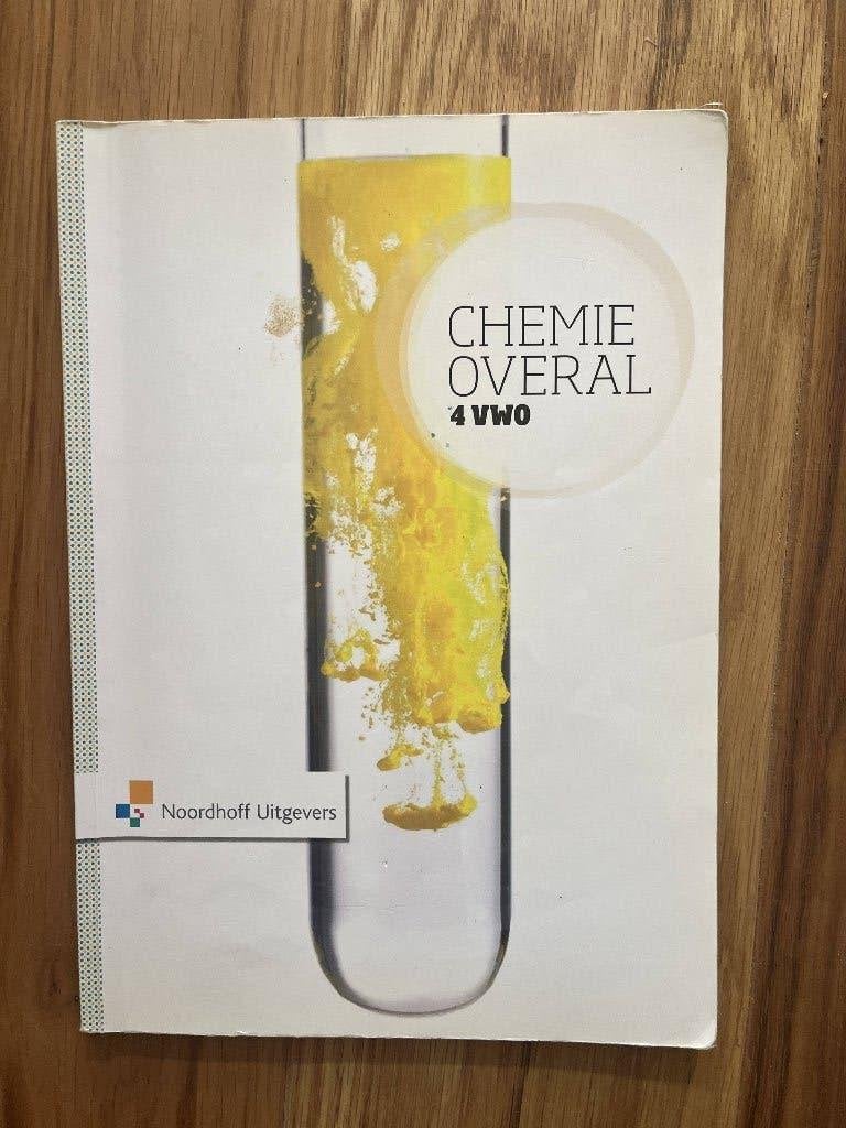 Chemie Overal 4 VWO Uitwerkingen, VWO, Scheikunde, Ophalen of Verzenden, Zo goed als nieuw