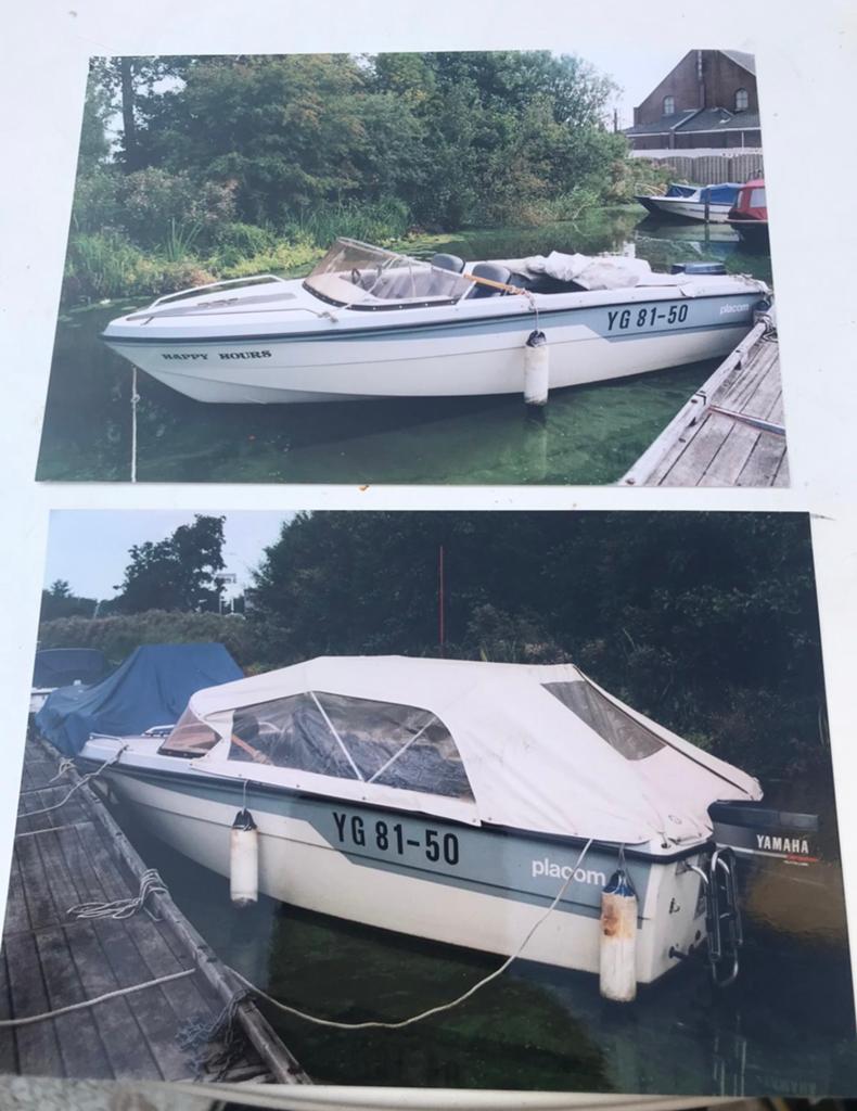 Placom 500 Speedboot - Yamaha 40pk  - Boottrailer, Watersport en Boten, Speedboten, Gebruikt, Benzine, Minder dan 70 pk, Ophalen of Verzenden