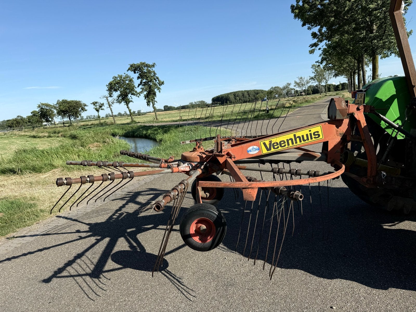 Veenhuis hooihark Vch 350 - Bouwjaar 1991, Zakelijke goederen, Agrarisch | Werktuigen, Ophalen of Verzenden, Veehouderij, Weidebouw