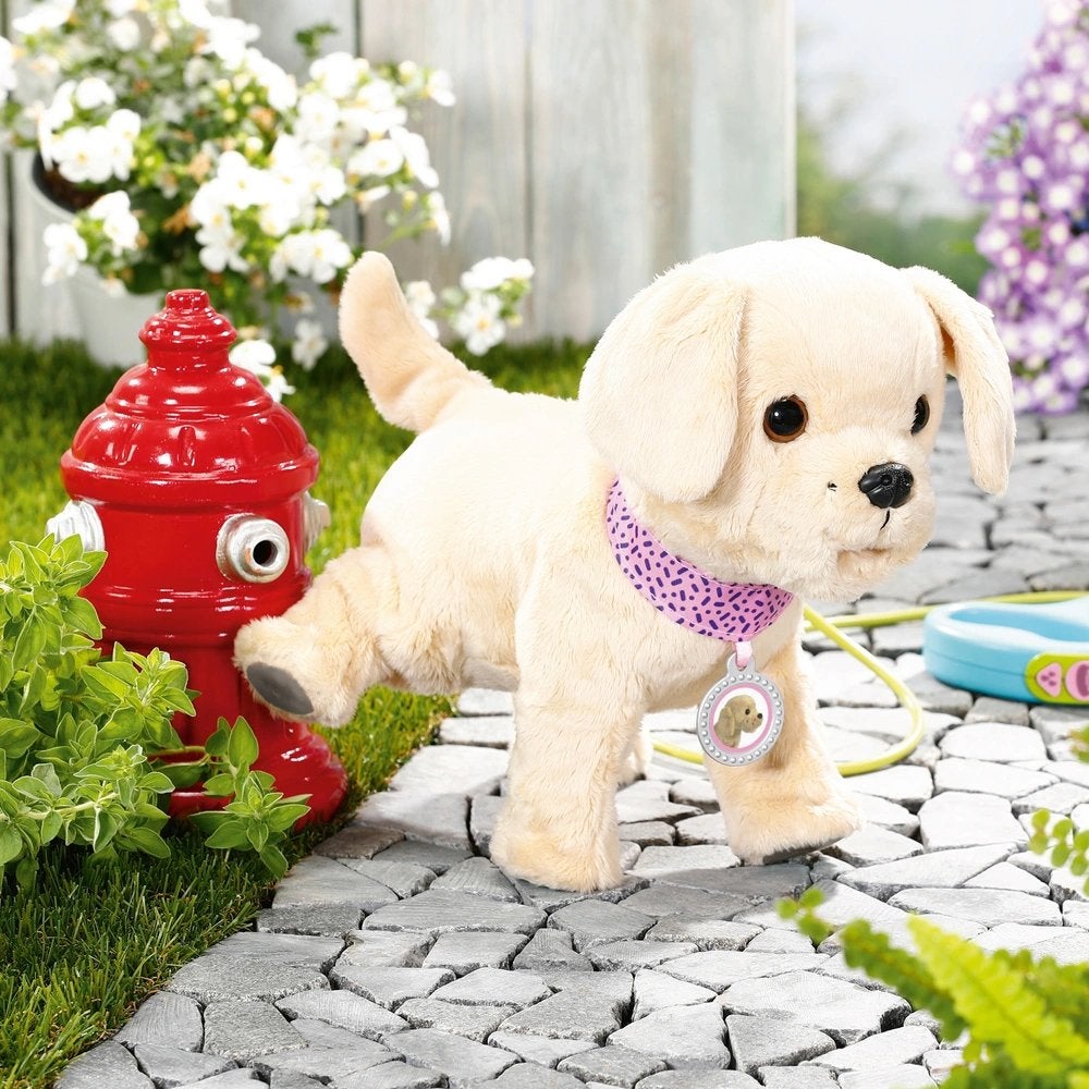 Interactieve knuffelhondje - baby born hond, Ophalen of Verzenden, Zo goed als nieuw, Jongen of Meisje
