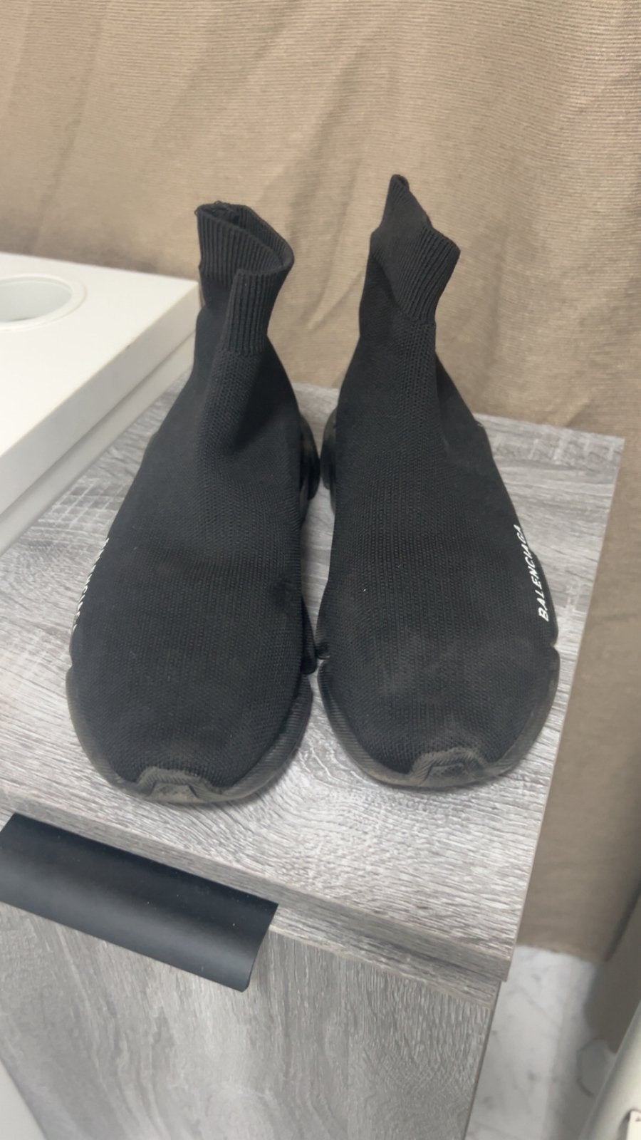 Echte balenciaga socks zonder doos, Ophalen, Zwart, Overige typen, Gedragen
