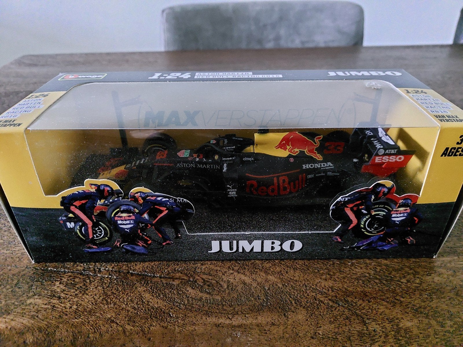 Max Verstappen Red Bull Racing RB16 1:24 modelauto, Overige merken, Auto, 1:32 tot 1:50, Nieuw