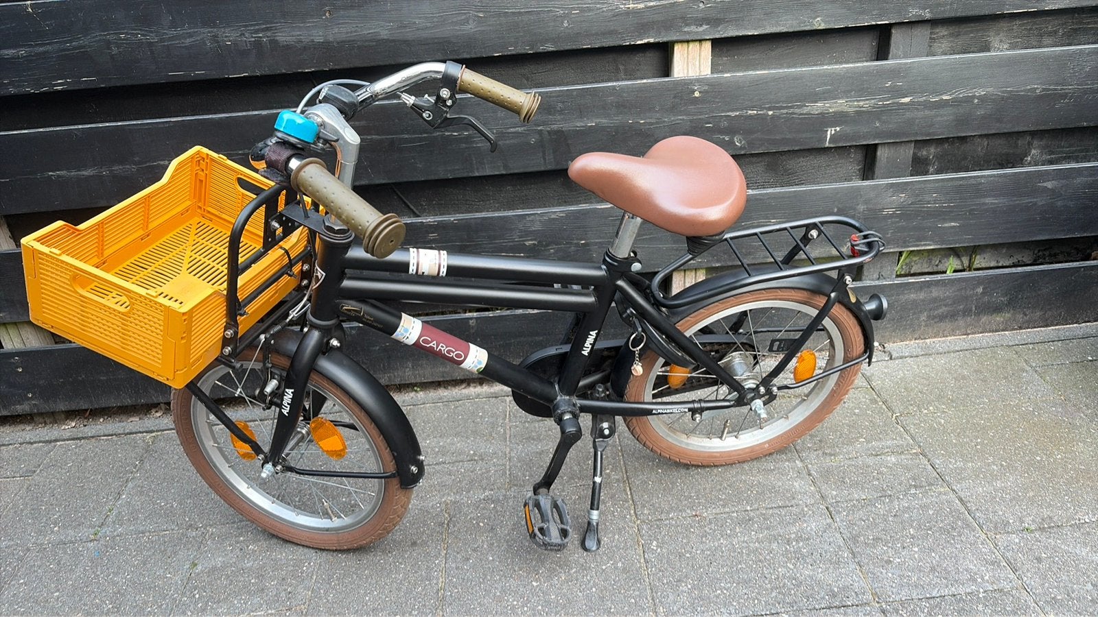 Alpina cargo 16inch, Fietsen en Brommers, Ophalen, Zo goed als nieuw, 16 tot 20 inch