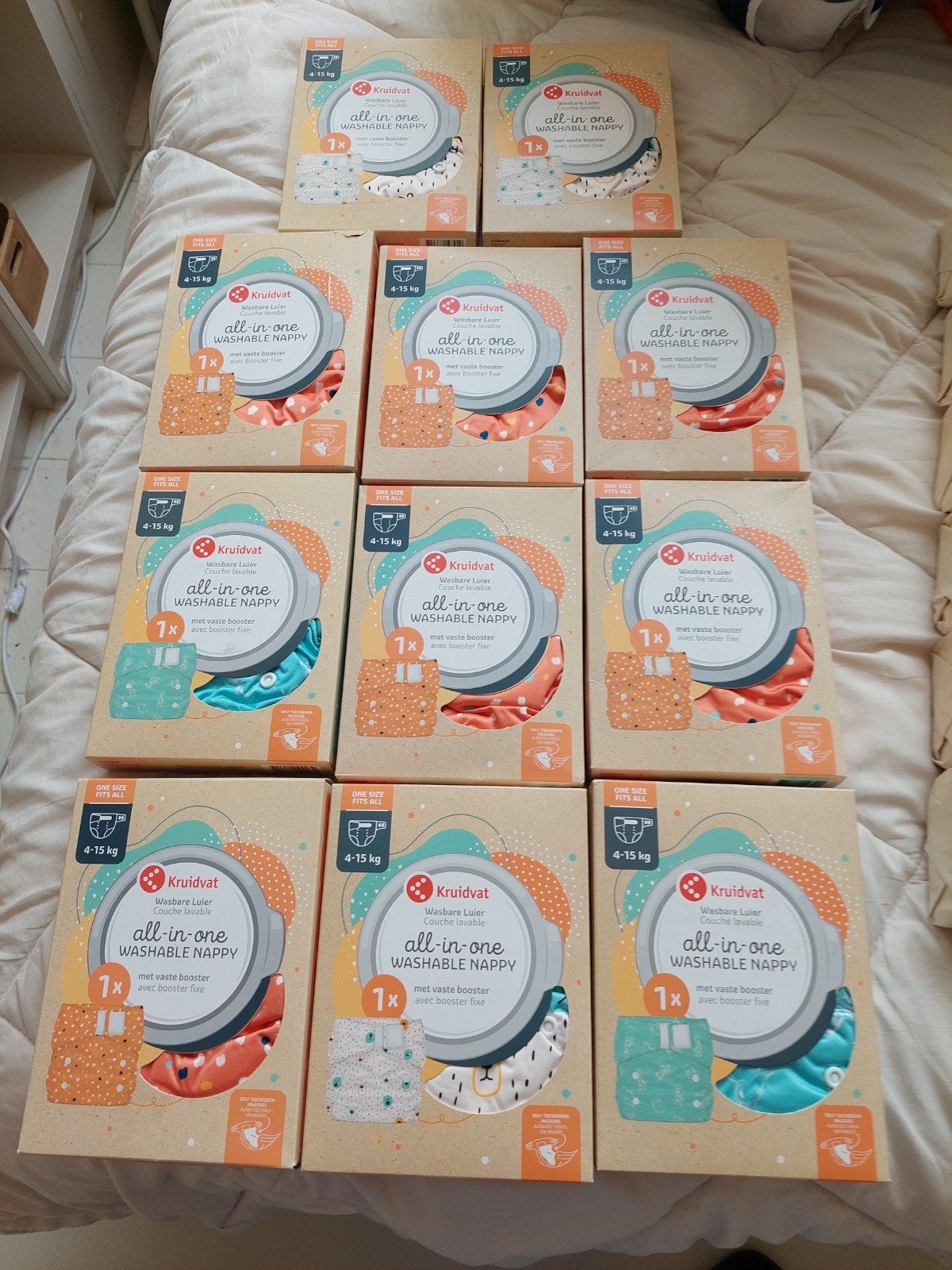wasbare luiers compleet, splinternieuw, Ophalen of Verzenden, Nieuw, Jongetje of Meisje