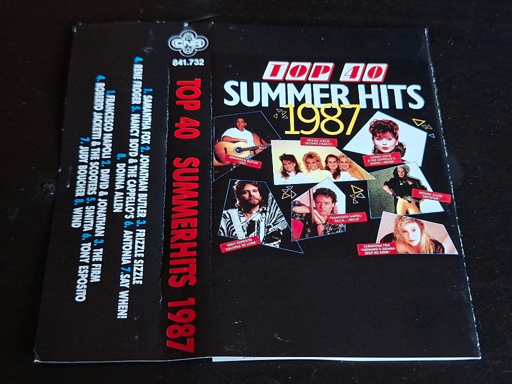 TOP 40 SUMMER HITS 1987 (MC), Cd's en Dvd's, Cassettebandjes, Ophalen of Verzenden, Zo goed als nieuw, Origineel, Met bewaardoos, rek of koffer
