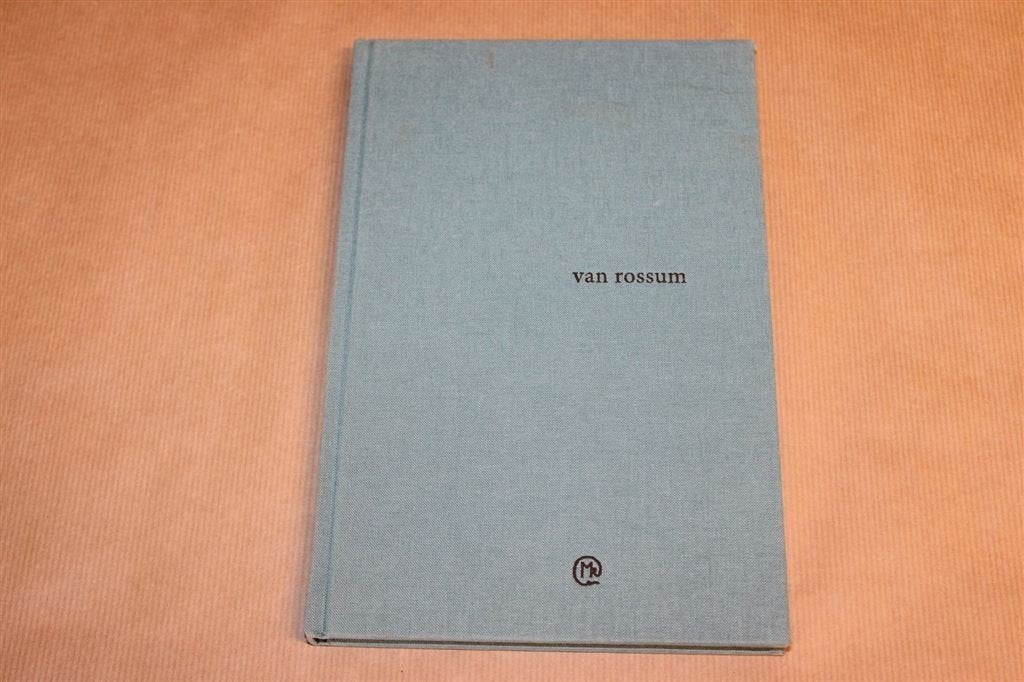 Van Rossum — Design Meubels — Interieur Fotoboek, Ophalen of Verzenden, Gelezen, Interieur en Design