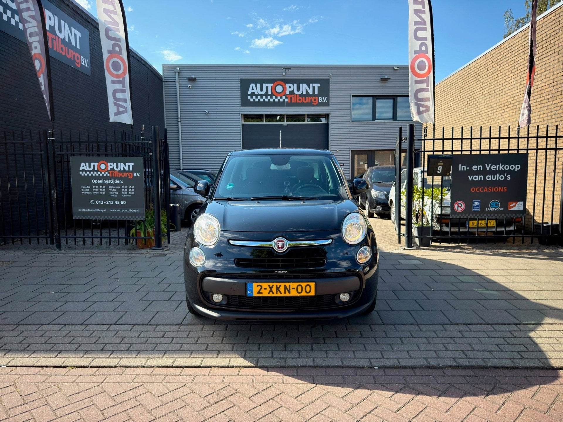 Fiat 500 L 0.9 TwinAir Lounge Airco Panoramadak PDC NAP APK, Auto's, Fiat, Gebruikt, Euro 6, Zwart, Origineel Nederlands
