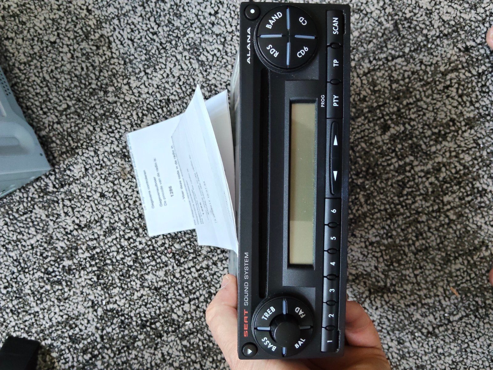 Seat Alana Autoradio CD Speler - Gebruikt, Ophalen, Gebruikt