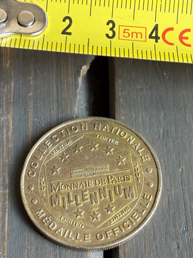 Monnaie de Paris Monaco, Postzegels en Munten, Penningen en Medailles, Ophalen of Verzenden, Overige materialen, Buitenland