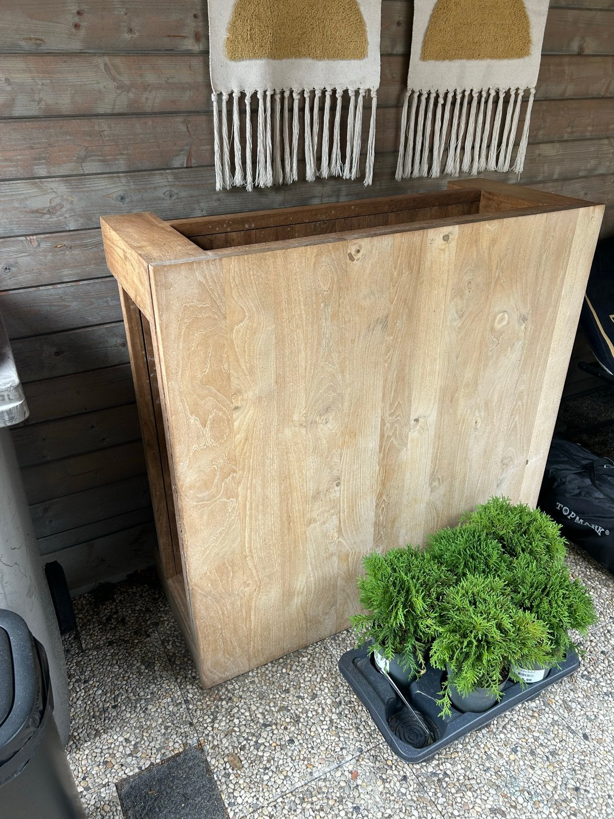 Leuke salontafel van teakhout, 50 – 75, Gebruikt, Teakhout, Rechthoekig