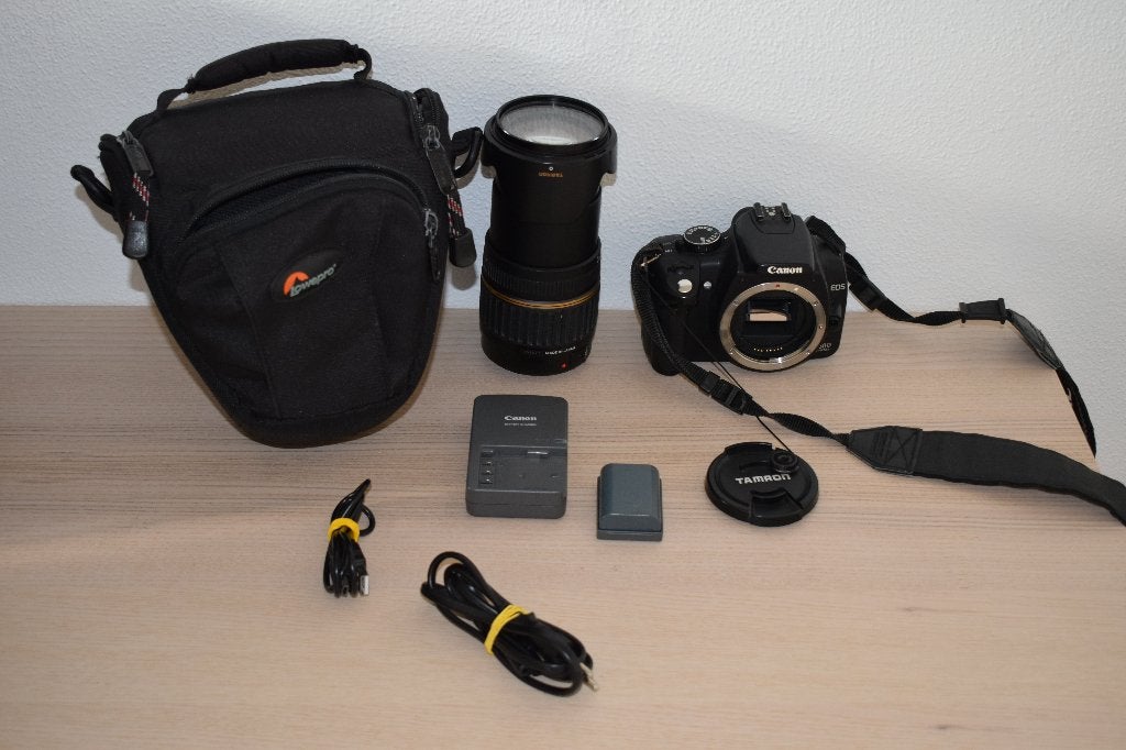 Canon EOS 350D met tamron 18-200, Ophalen of Verzenden, Spiegelreflex, Canon, 8 keer of meer