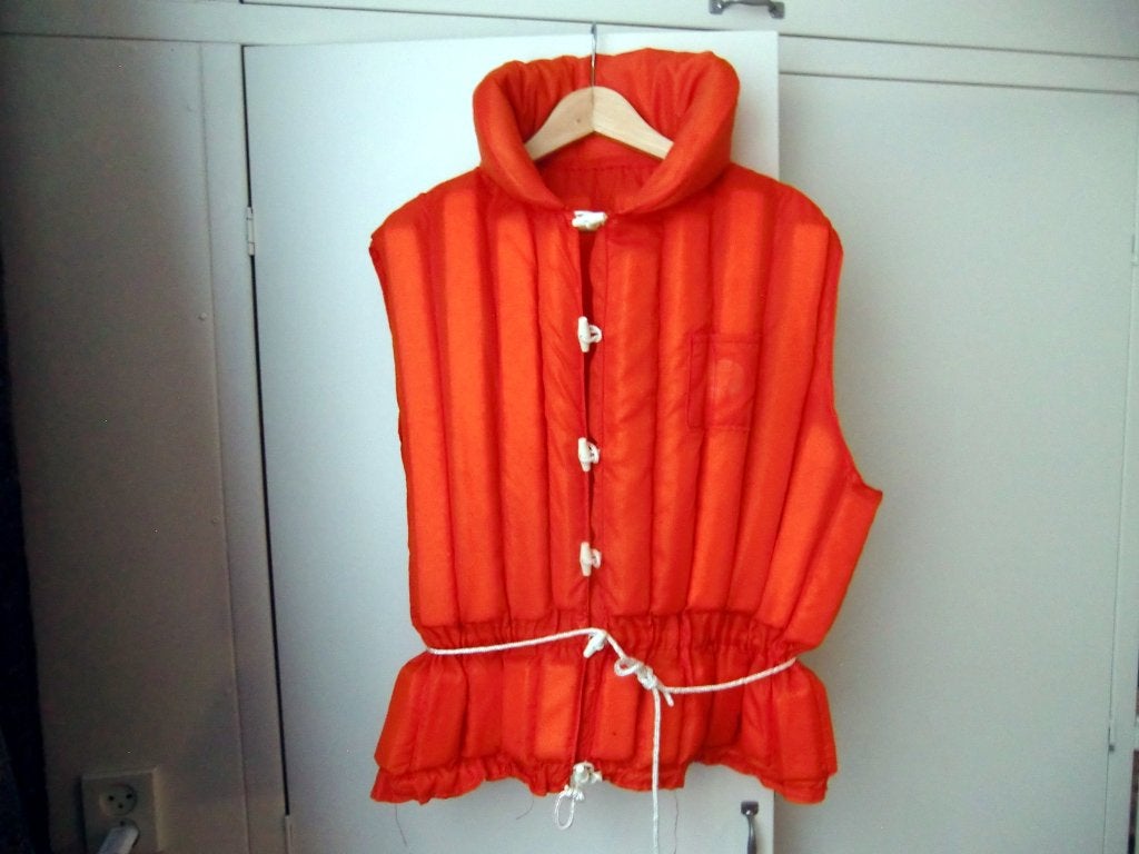(06) Vintage reddingsvest / zwemvest merk onbekend, Ophalen of Verzenden, Gebruikt, Dame of Heer, Reddingsvest of Zwemvest
