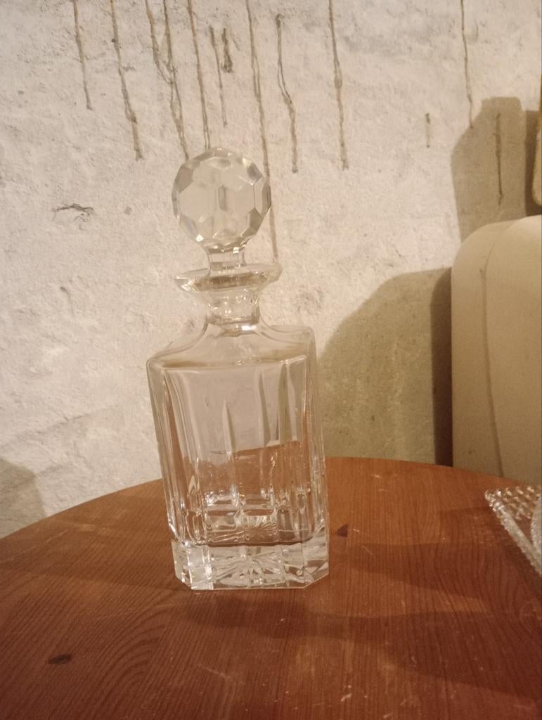 Kristallen whiskey karaf, Ophalen of Verzenden
