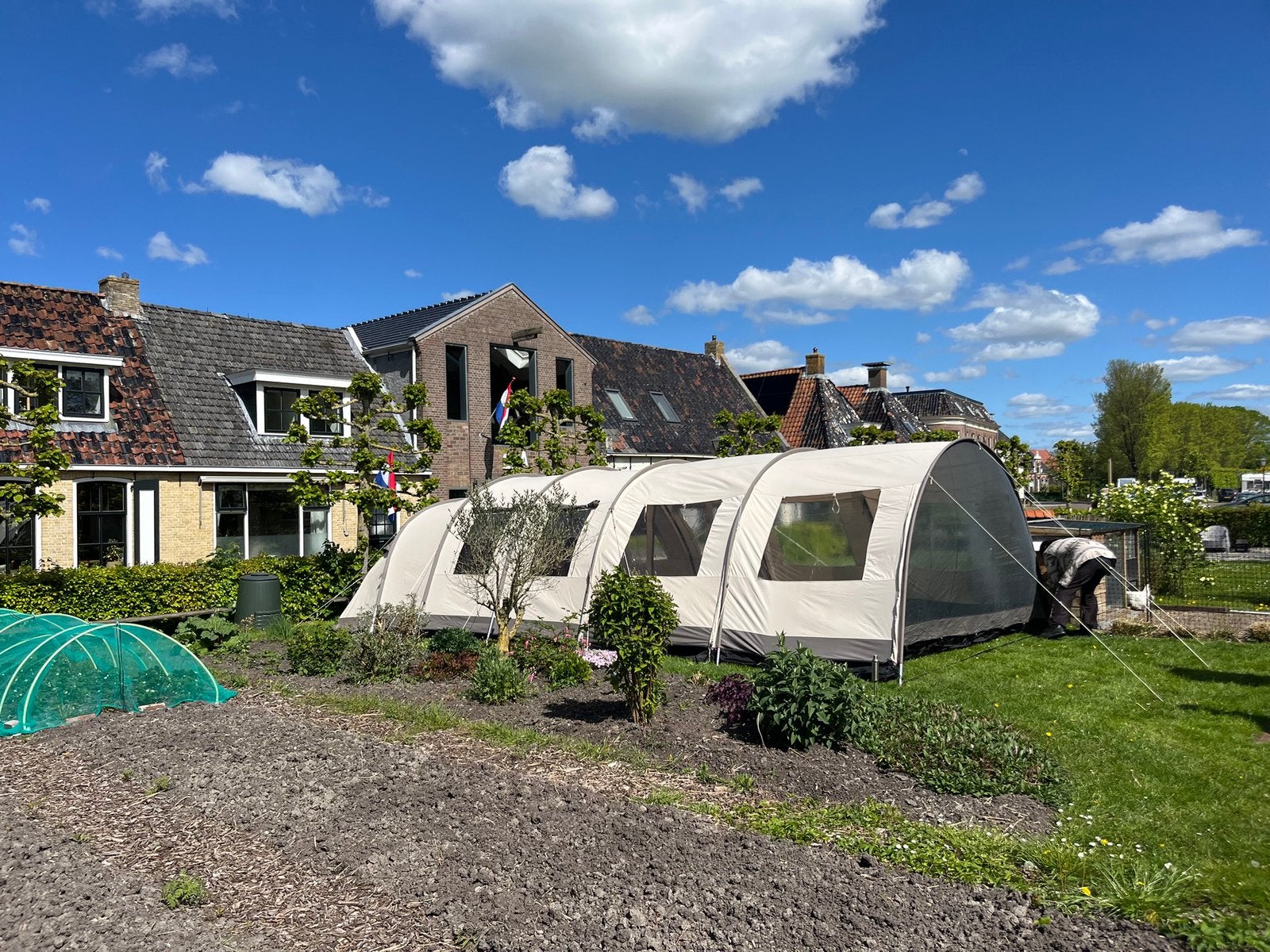 Ambato VI deluxe 6 persoons tent met extra lange luifel, Ophalen, Gebruikt, Tot en met 6