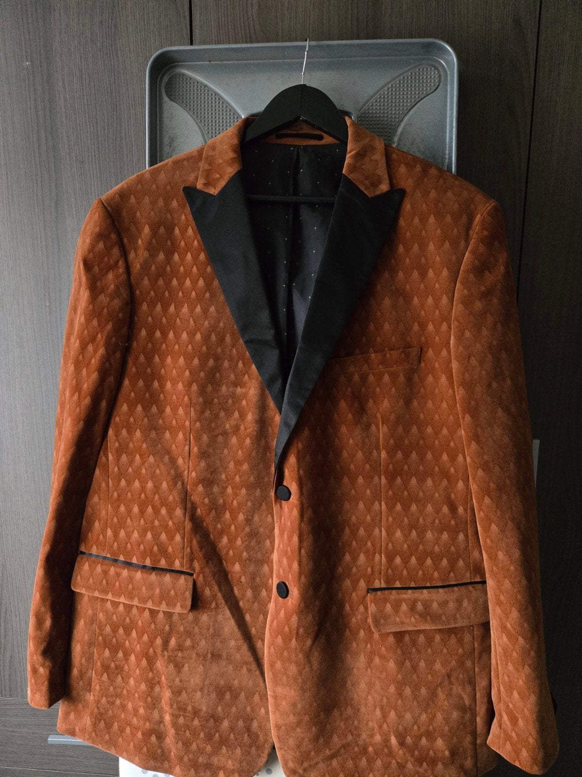 WE Fashion Slim Fit Jasje Maat 56, Bruin, WE, Maat 46/48 (XL) of groter, Nieuw