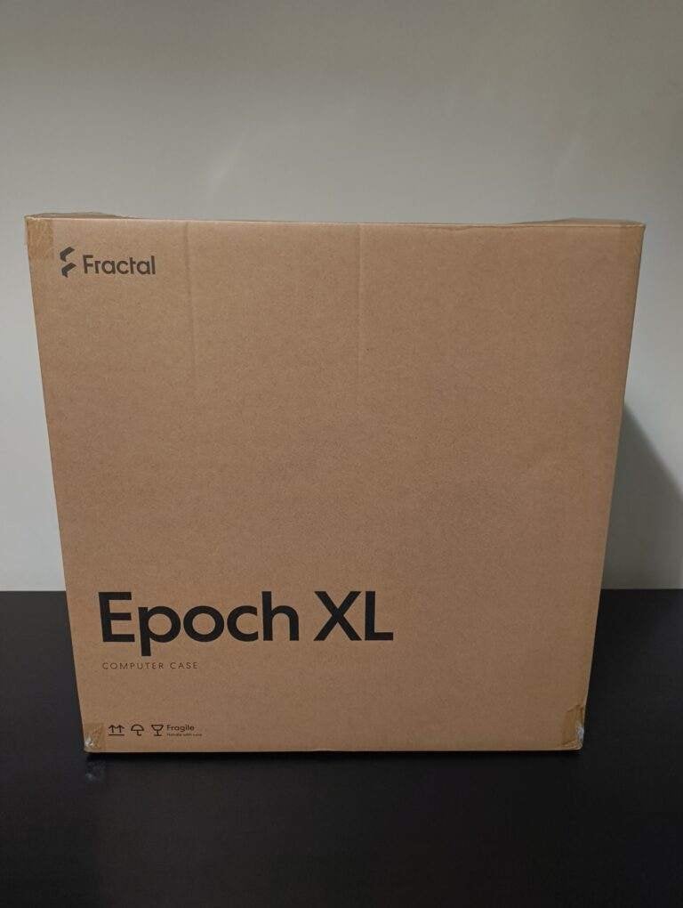 Fractal Design Epoch XL RGB White TG Clear Tint, Ophalen, Zo goed als nieuw
