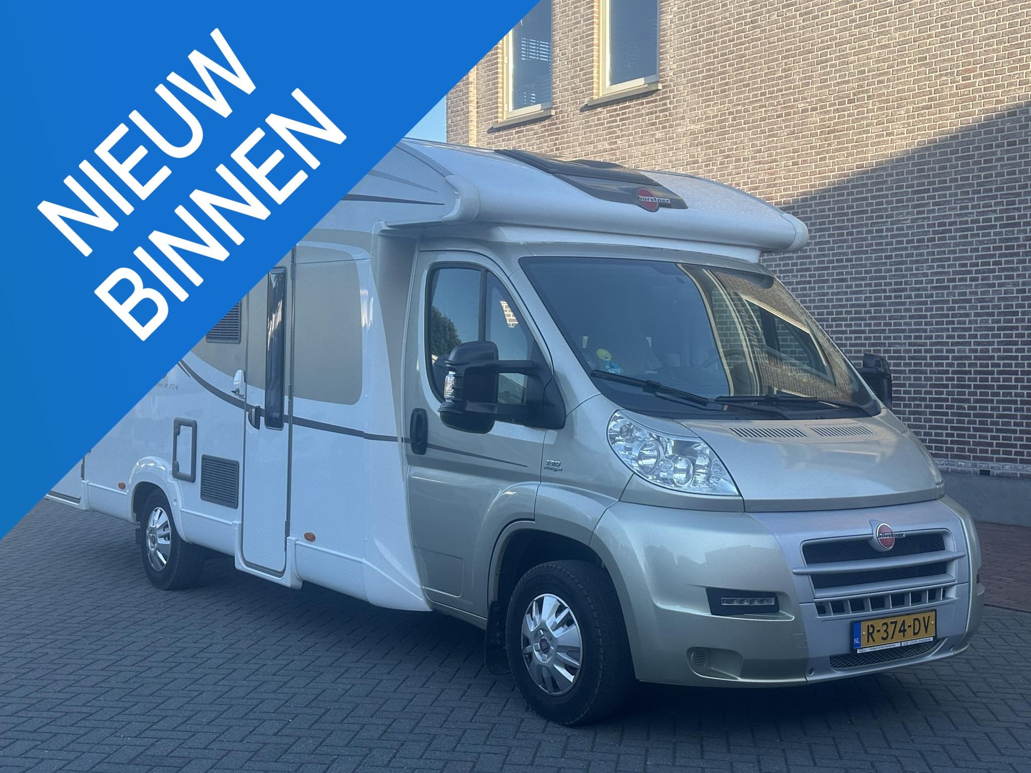 Burstner ixeo 734, Caravans en Kamperen, 7 tot 8 meter, Bedrijf, Bürstner, Half-integraal