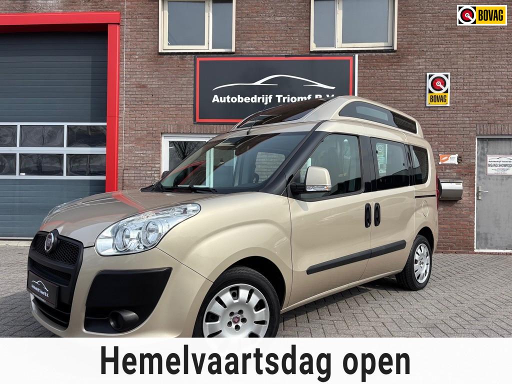 Fiat Doblò 1.4 rolstoelauto- rolstoellift - rolstoelvervoer, Voorwielaandrijving, 1345 kg, Stof, Gebruikt