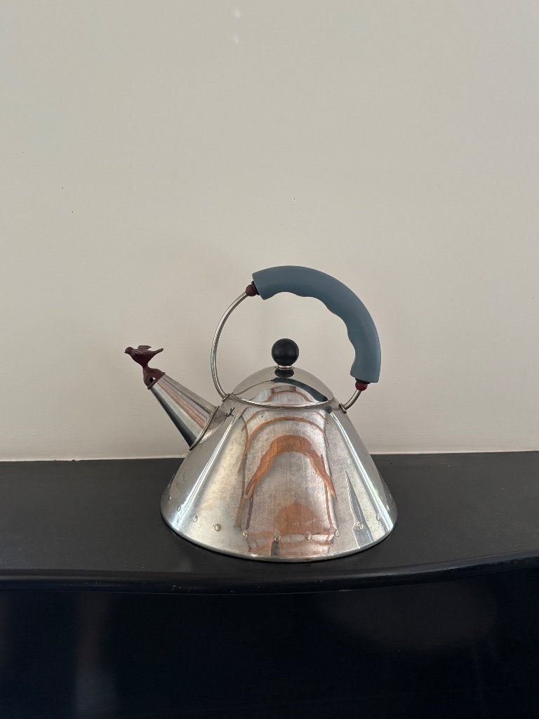 Fluitketel Alessi, Zilver, Zo goed als nieuw, Ophalen, Theepot/fluitketel