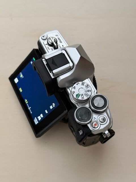 Olympus OM-D E-M10 Mark IV body, Audio, Tv en Foto, Fotocamera's Digitaal, Ophalen, Zo goed als nieuw, Olympus, Geen optische zoom