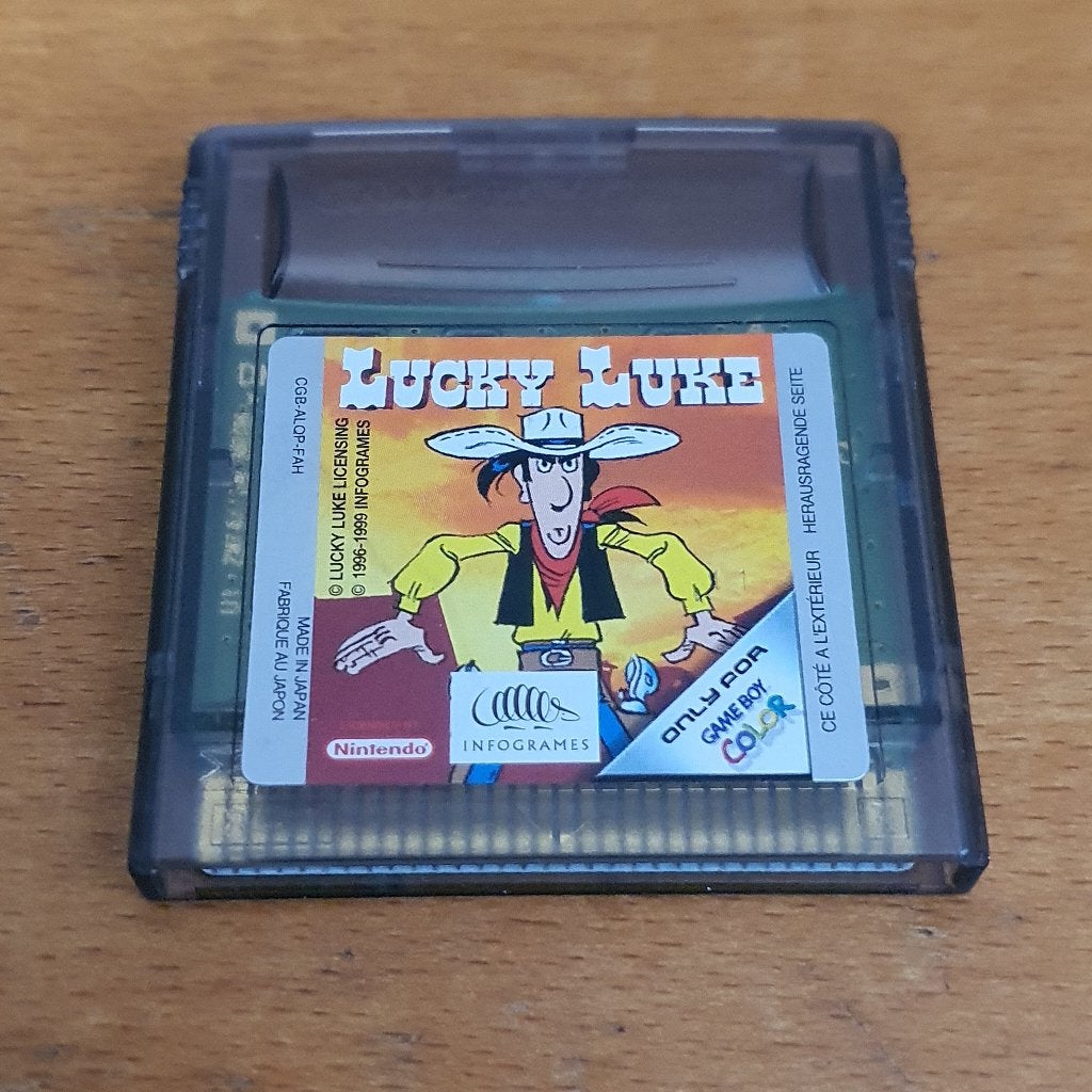 Gameboy COLOR | Lucky LUKE, Spelcomputers en Games, Games | Nintendo Game Boy, Avontuur en Actie, Gebruikt, 1 speler, Ophalen of Verzenden