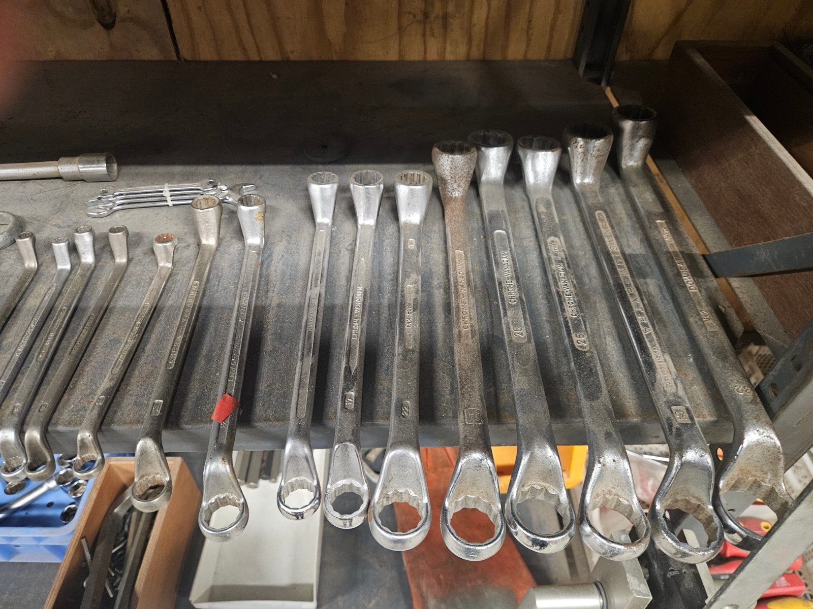 diverse ring en steeksleutels,dop en machine  enz, Ophalen of Verzenden
