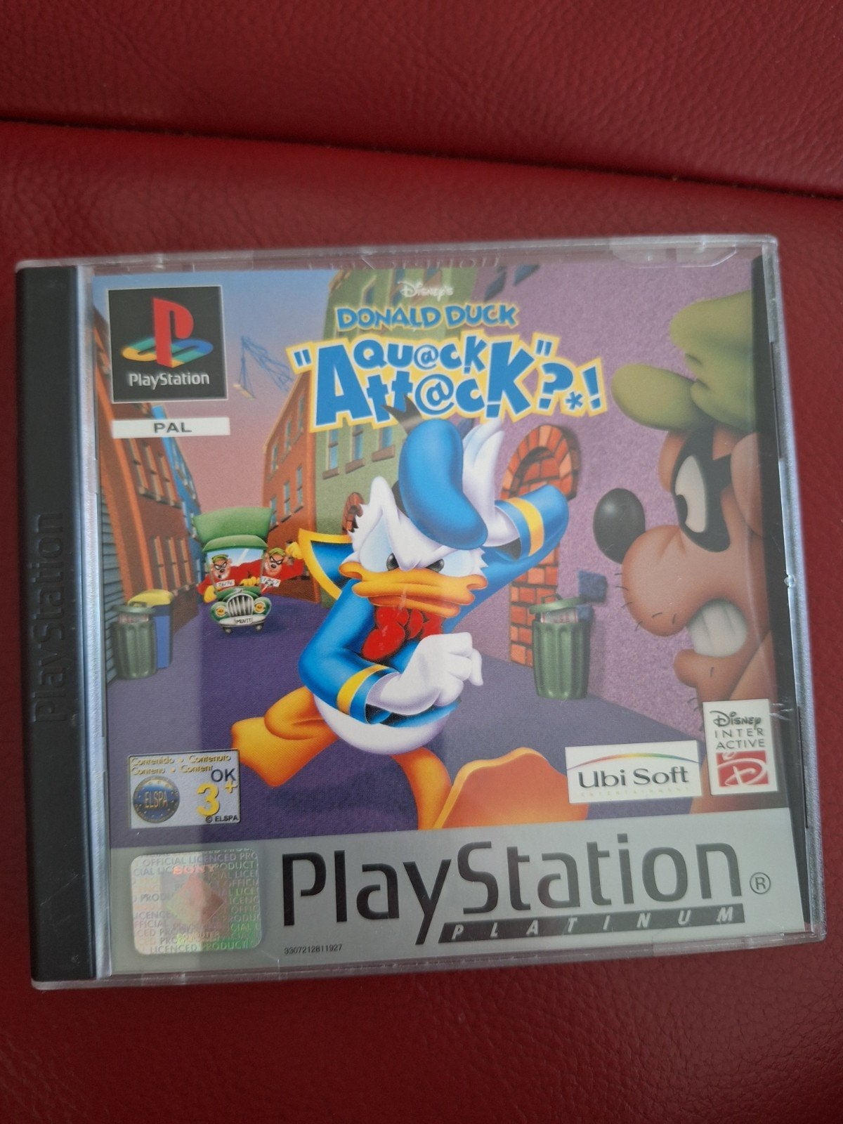 PlayStation PAL Disney's Donald Duck Quack Attack, Spelcomputers en Games, Games | Sony PlayStation 1, Avontuur en Actie, 1 speler