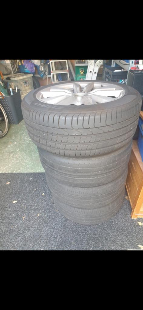 18" velgen /banden BMW/Opel + 16" BMW velgen /winterbanden, Auto-onderdelen, Banden en Velgen, Ophalen, 18 inch, Banden en Velgen