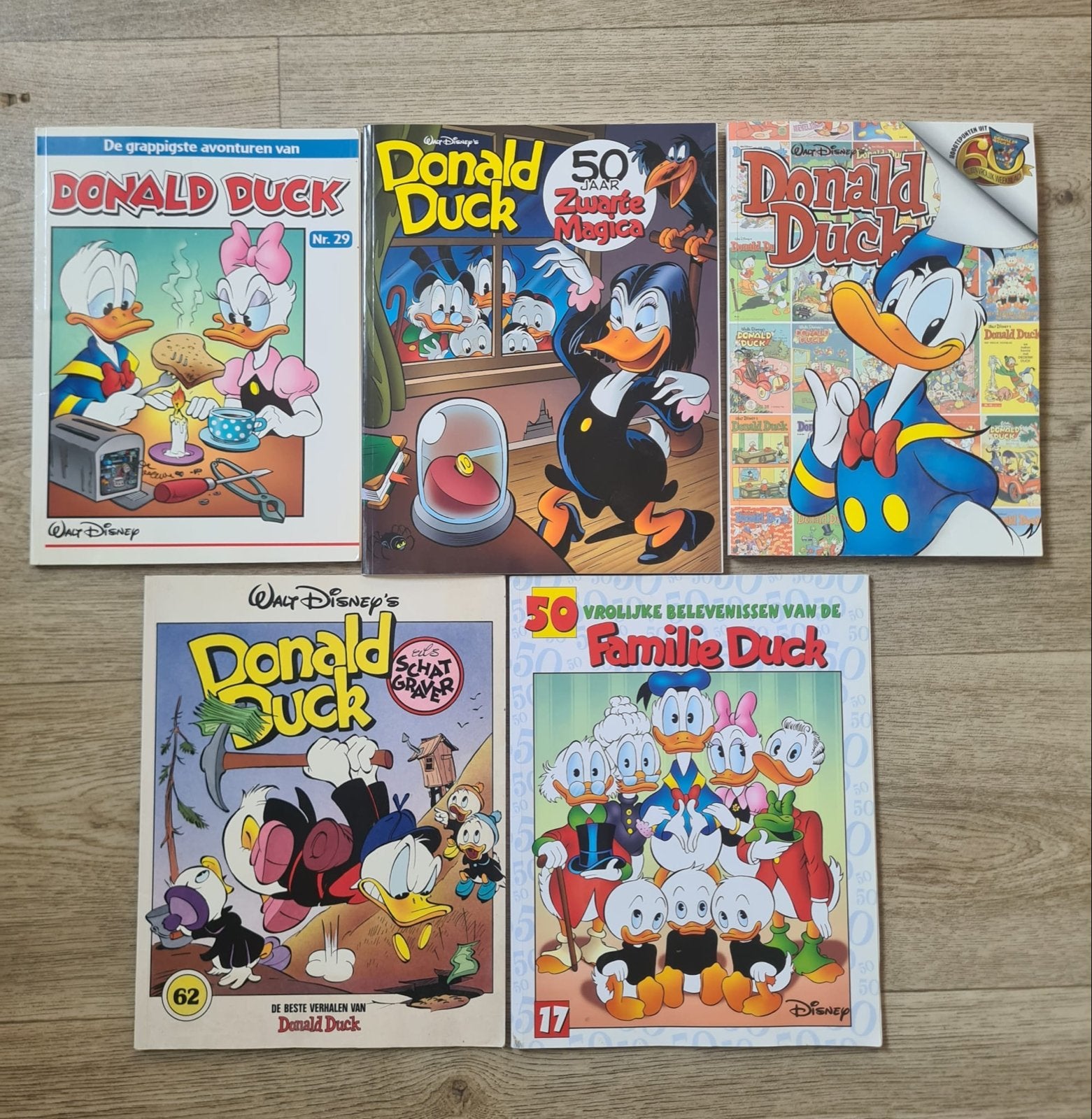Grote stripboeken Donald Duck, Meerdere stripboeken, Ophalen of Verzenden, Gelezen