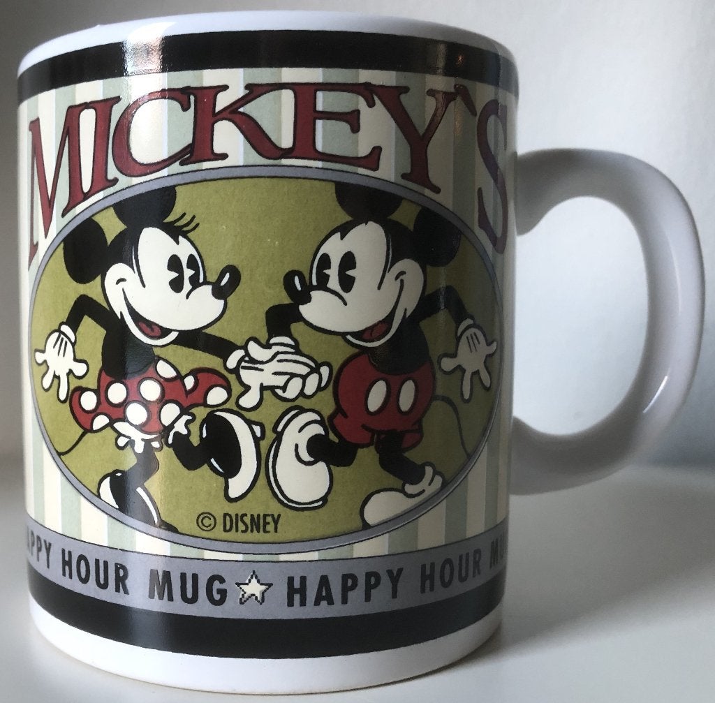MICKEY MOUSE - MICKEY´S HAPPY HOUR MUG - MOK, Ophalen of Verzenden, Mickey Mouse, Zo goed als nieuw, Servies