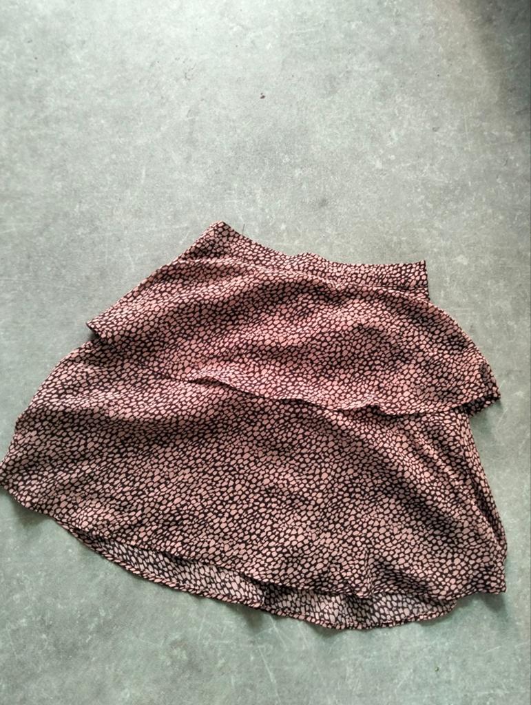 Lofty Manner rokje met panterprint, maat S, Kleding | Dames, Bruin, Lofty Manner, Ophalen of Verzenden, Zo goed als nieuw