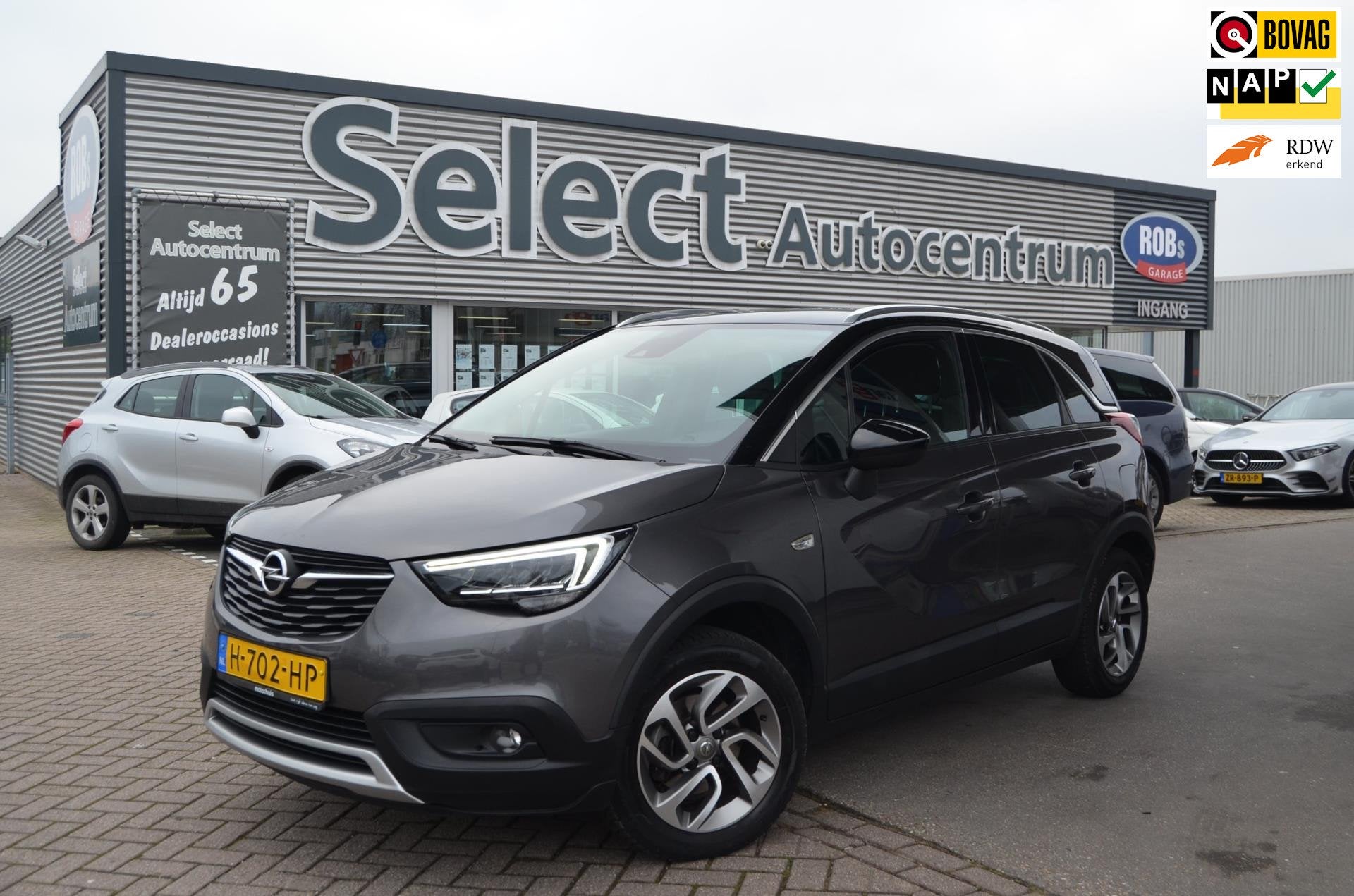 Opel Crossland X AUTOMAAT 1.2 Turbo Innovation| MET NW. DIST, Auto's, Dealer onderhouden, Gebruikt, 1199 cc, Met garantie (alle)