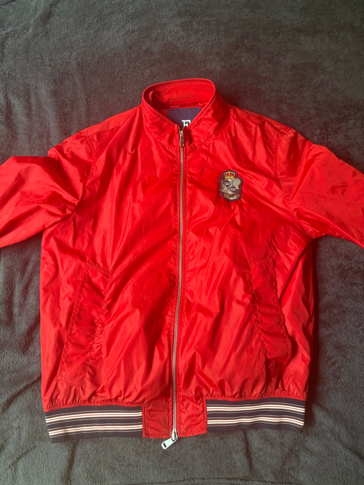 Façonnable Monte Carlo Country Club Jas - Rood, Kleding | Heren, Ophalen, Zo goed als nieuw, Overige maten, Rood