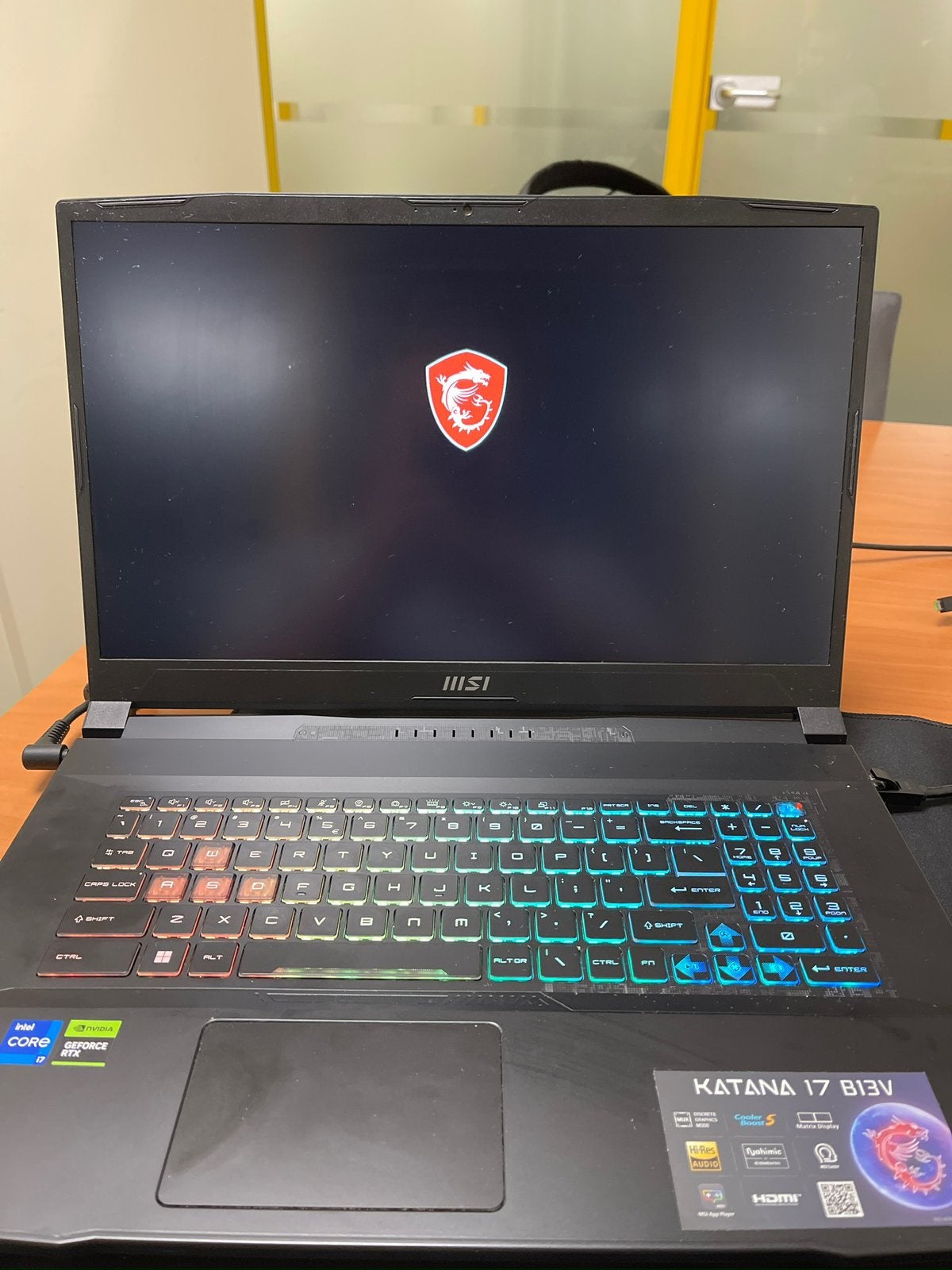 MSI Katana 17 B13VFK – defect | Voor onderdelen of reparatie, Qwerty, Ophalen of Verzenden, Met videokaart, Gaming