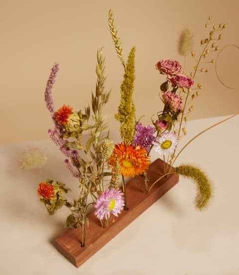 Bloomon houder - voetstuk - statief voor droogbloemen, Ophalen of Verzenden, Zo goed als nieuw
