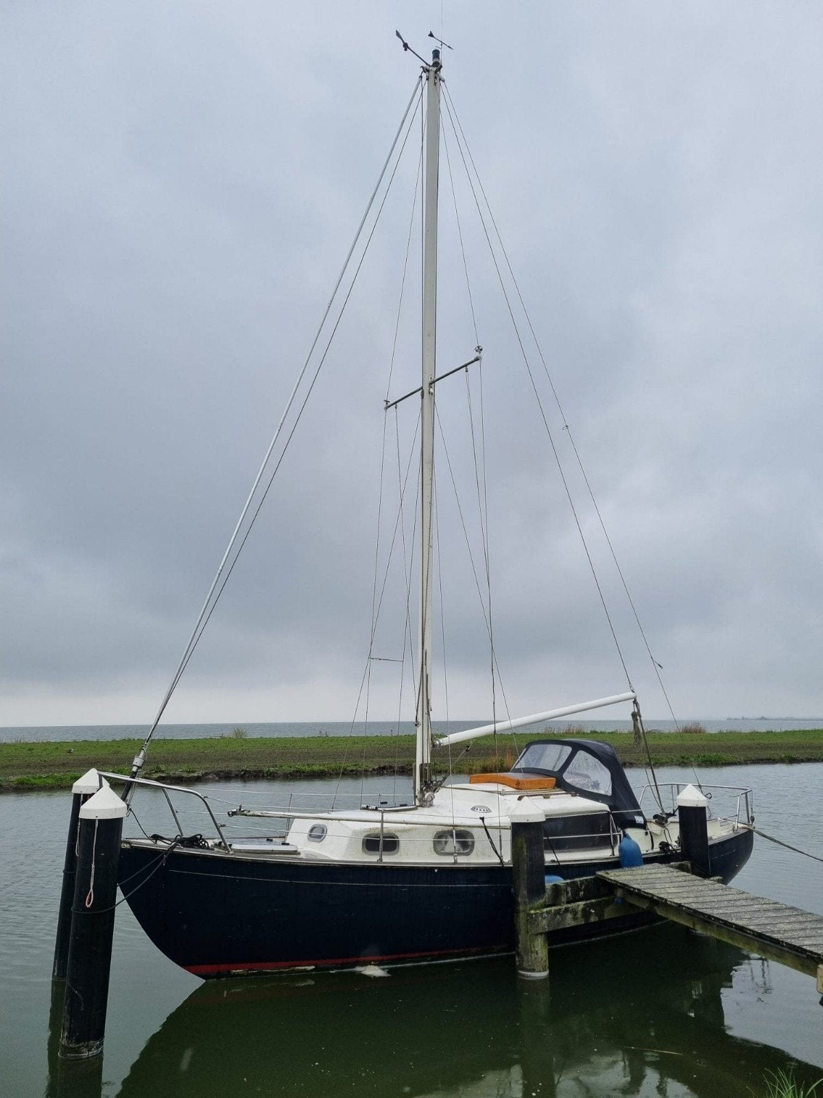 leuke Koopmans Tornado 770, Watersport en Boten, Kajuitzeilboten en Zeiljachten, Ophalen of Verzenden, Polyester
