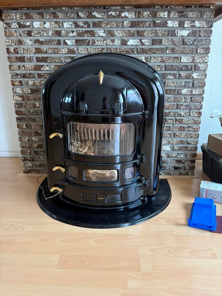 Retro Kachel, Huis en Inrichting, Kachels, Ophalen, Elektrisch, Houtkachel, Zo goed als nieuw