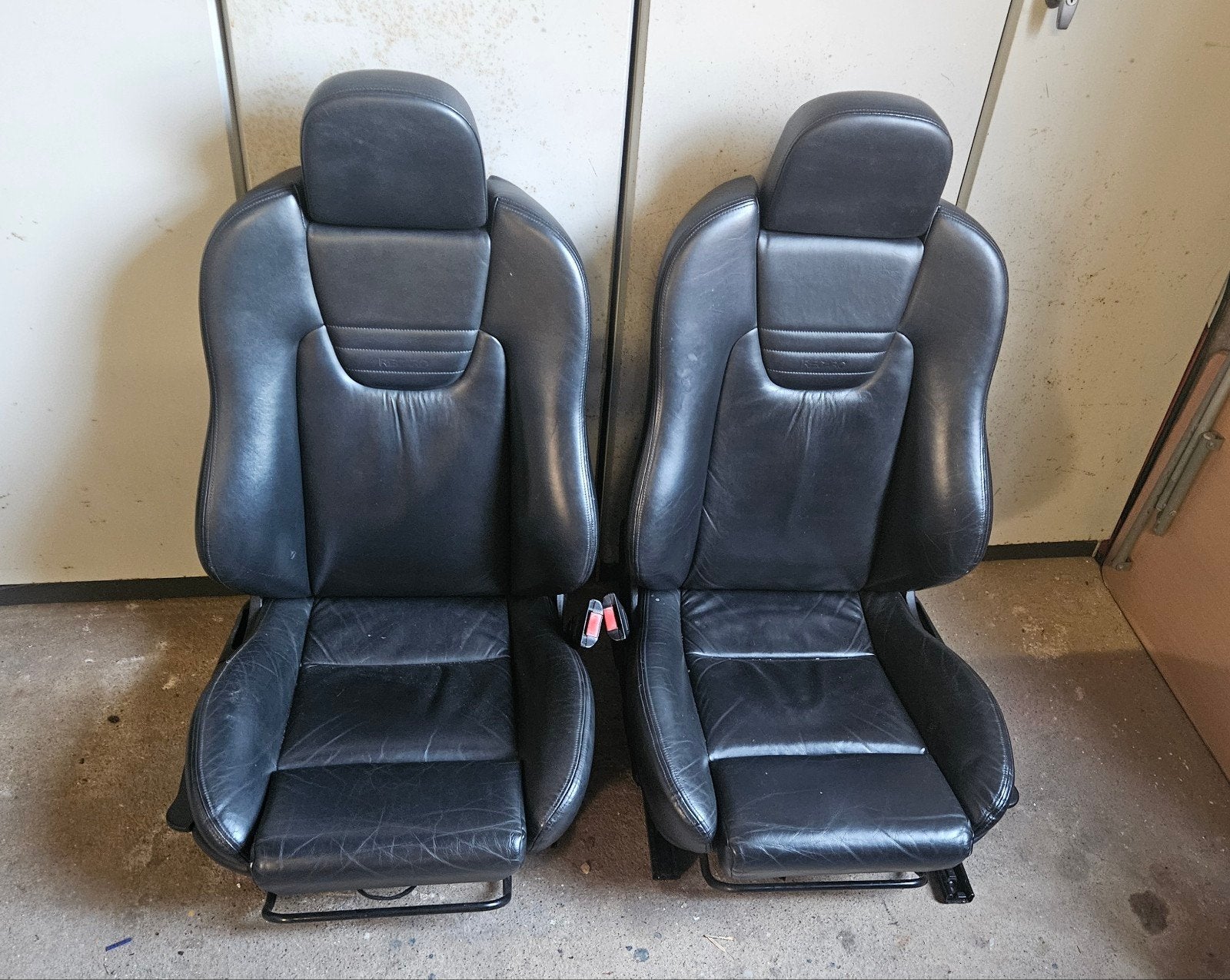 2 Recaro opel opc kuipstoelen leer, Ophalen, Opel