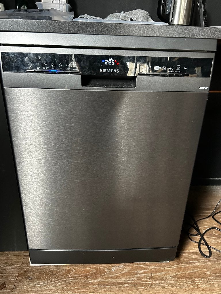 Siemens iQ300 vaatwasser SN23EC03ME – RVS – nette staat, Ophalen, Minder dan 85 cm, Zo goed als nieuw, 45 tot 60 cm