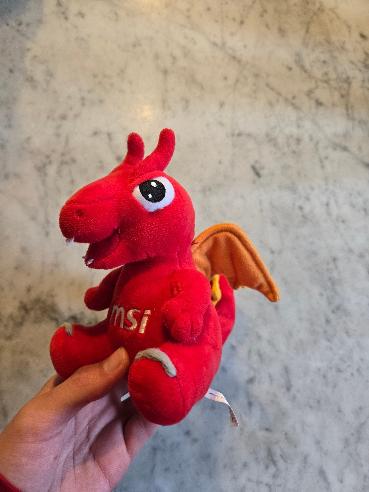 MSI lucky dragon plush, Verzenden, Zo goed als nieuw
