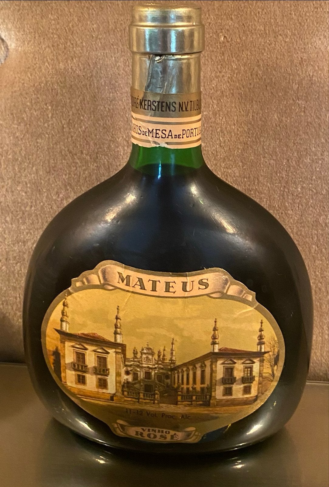 Mateus Rosé van  André Kerstens N.V. uit Tilburg., Ophalen, Gebruikt, Overige gebieden, Roséwijn