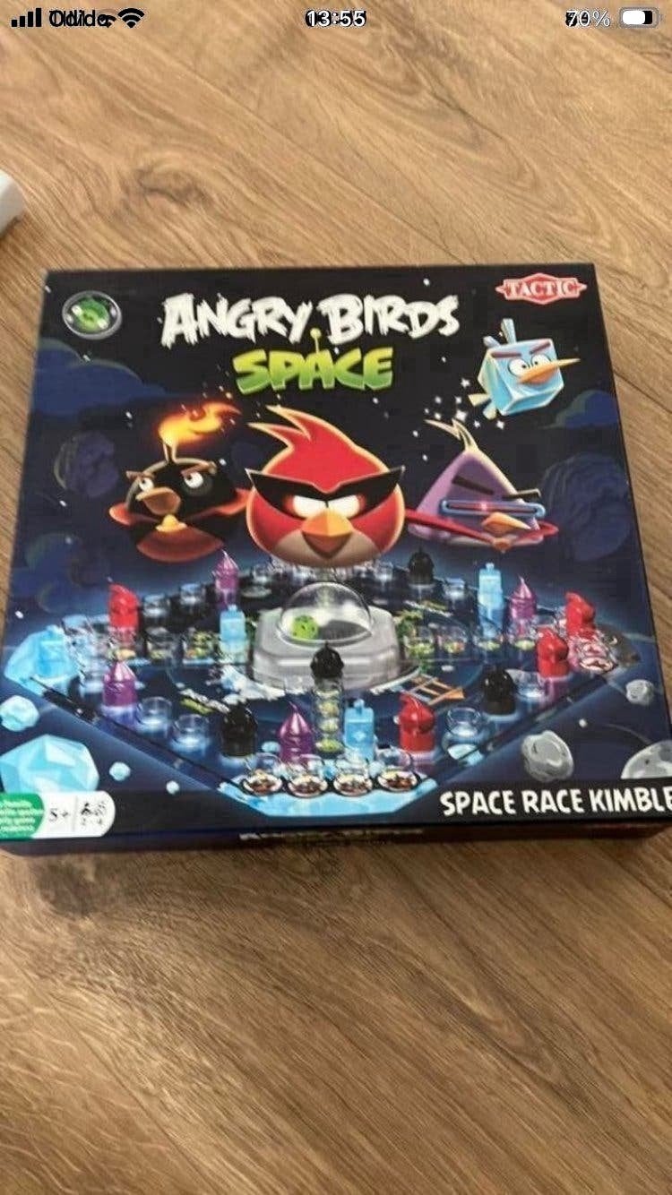 Mens erger je niet angry birds, Ophalen of Verzenden, Zo goed als nieuw
