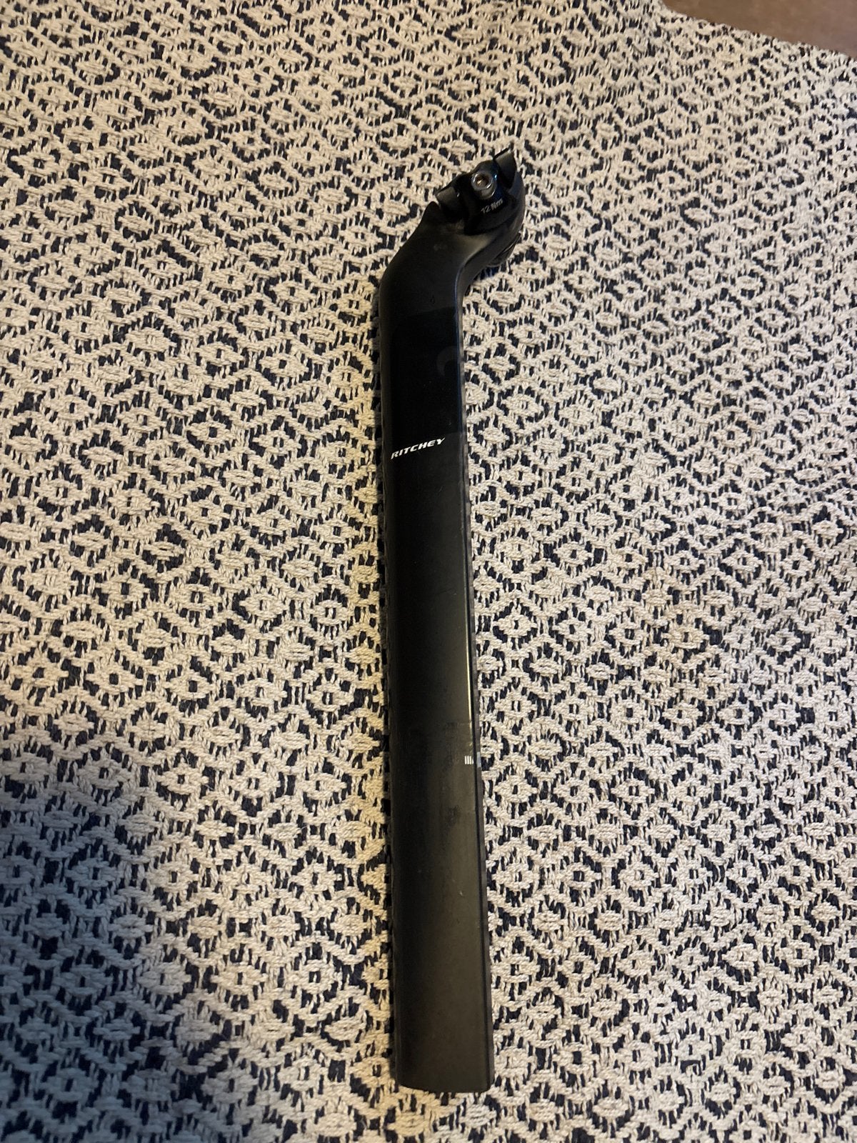 Carbon Ritchey zadelpen voor Wilier Cento 10Sl (lange setbac, Gebruikt, Overige typen, Ophalen of Verzenden, Racefiets