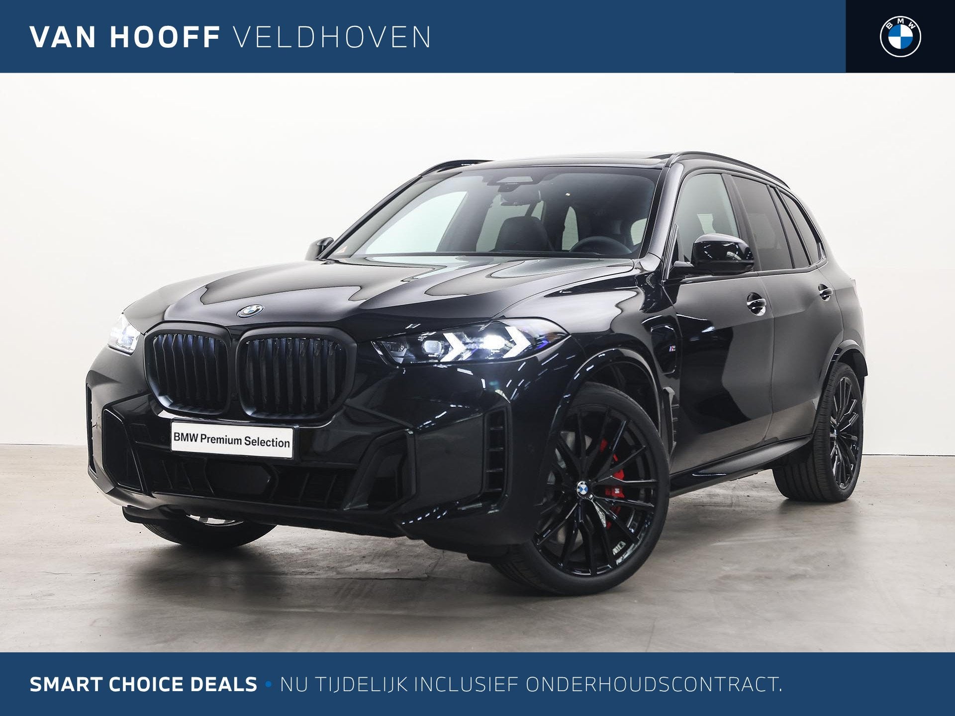BMW X5 xDrive50e M Sport Automaat / Panoramadak Sky Lounge /, Auto's, 2395 kg, Met garantie (alle), Zwart, Bedrijf