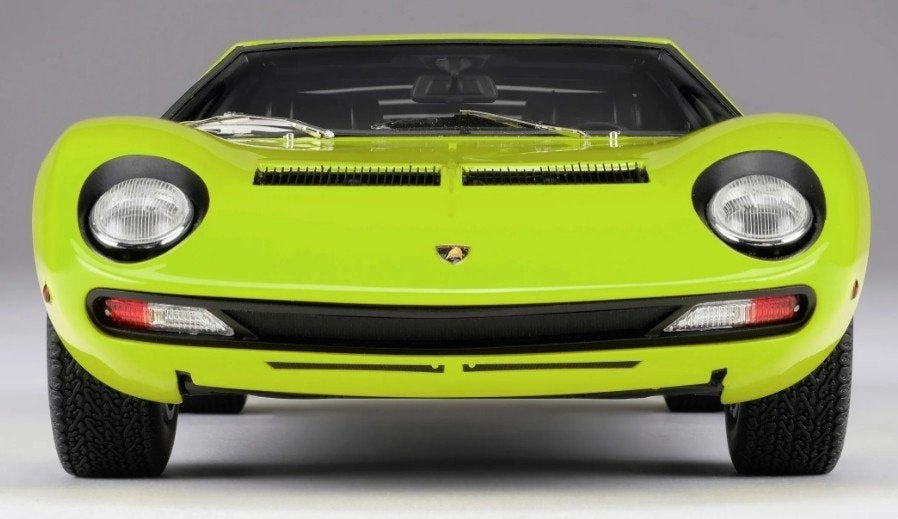 Lamborghini Miura P400 SV Groen 1:18 van Amalgam, Hobby en Vrije tijd, Modelauto's | 1:18, Ophalen of Verzenden, Nieuw, Auto, Overige merken